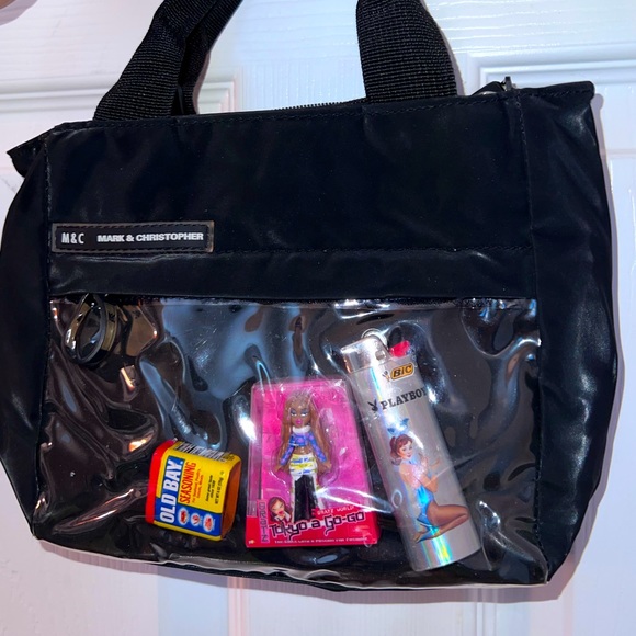 RARE, VINTAGE MARK AND CHRISTOPHER MINI TOTE CROSSBODY - Picture 2 of 4